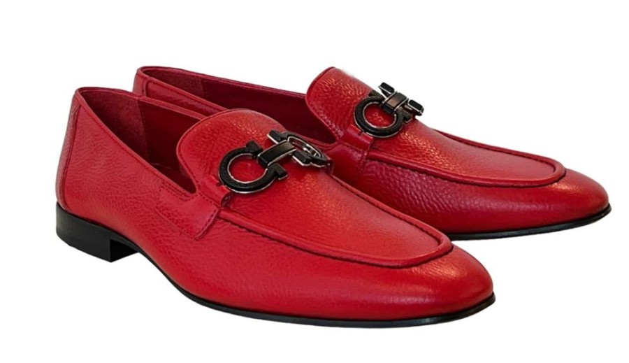 Pelle Style: 6472H-Red | Loafers