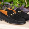 Pelle Pelle Suede Loafer Black | Suede