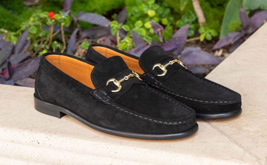 Pelle Pelle Suede Loafer Black | Suede