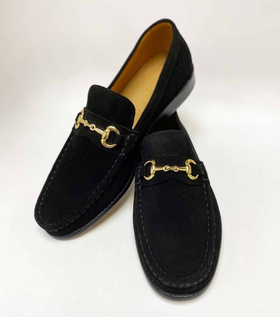 Pelle Pelle Suede Loafer Black | Suede