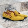 Maurice Style: 1377-05S-Mustard | Loafers