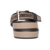 Corrente Corrente Perforated Calfskin Belt Taupe | Belts