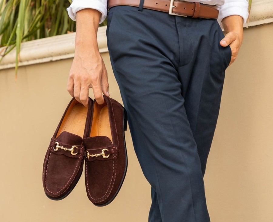 Pelle Pelle Suede Loafer Dark/Brown | Suede