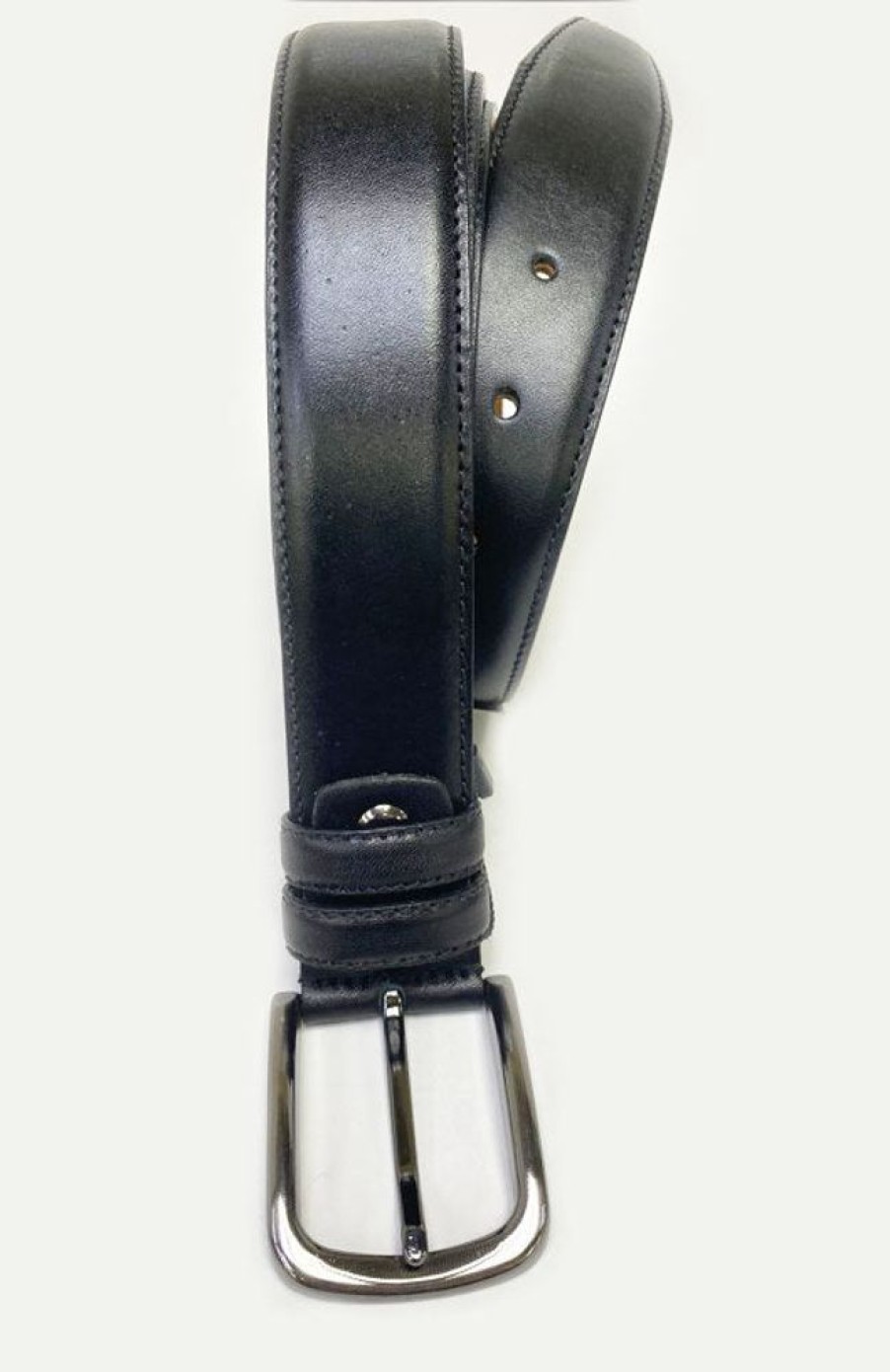 Maurice Leather Belt Black-58 | Belts