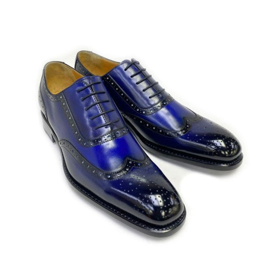 Ugo Vasare Style: H & H French/Blue | Lace-Ups