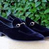 CARRUCCI Velvet Slip-On Loafer Black | Formal