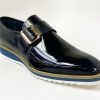 Maurice Style: 515-38Pb-Black | Monkstraps