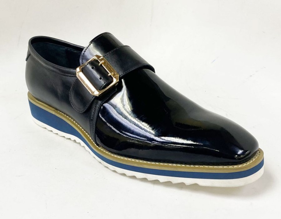 Maurice Style: 515-38Pb-Black | Monkstraps