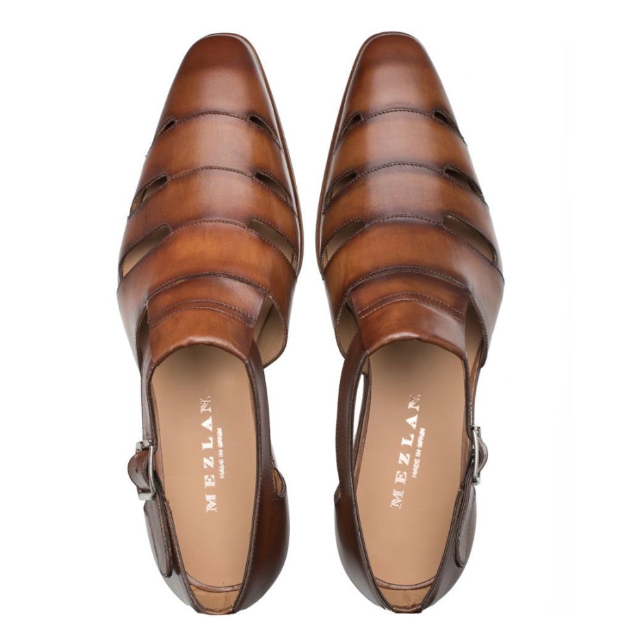 Mezlan Mezlan Patina Dress Sandal Cognac | Sandals