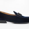 CARRUCCI Velvet Formal Loafer Navy | Formal