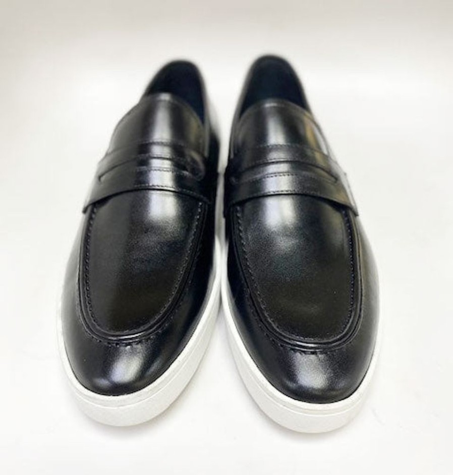 Maurice Calfskin Slip On Loafer Black | Sneakers