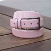 Maurice Patent Leather Belt Pink | Belts