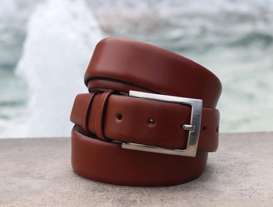 Corrente Corrente Calfskin Belt Cognac | Belts