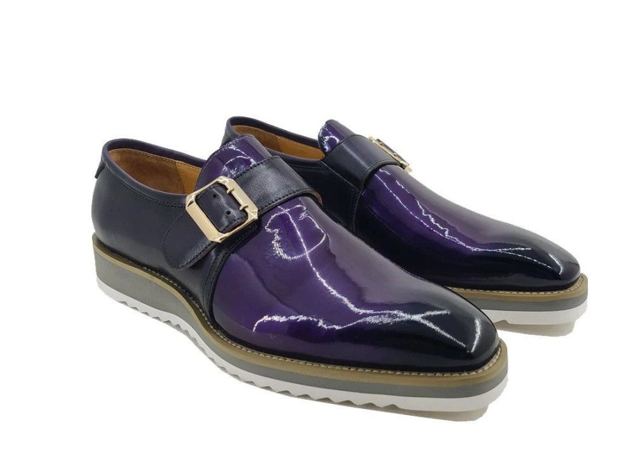 Maurice Style: 515-38P-Purple | Monkstraps