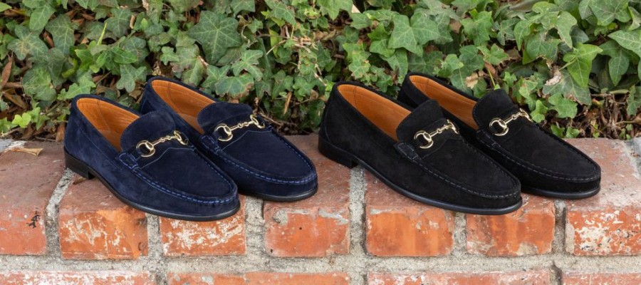 Pelle Pelle Suede Loafer Navy | Suede