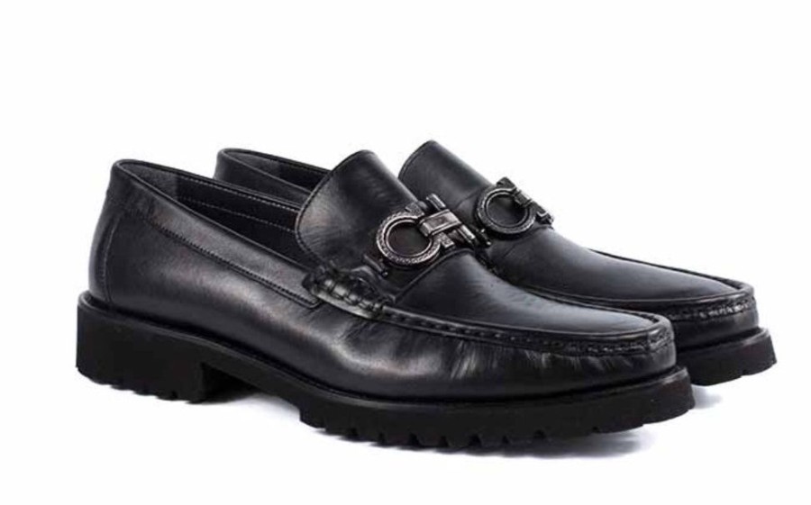 Pelle Style: Newport-C178-Black | Loafers