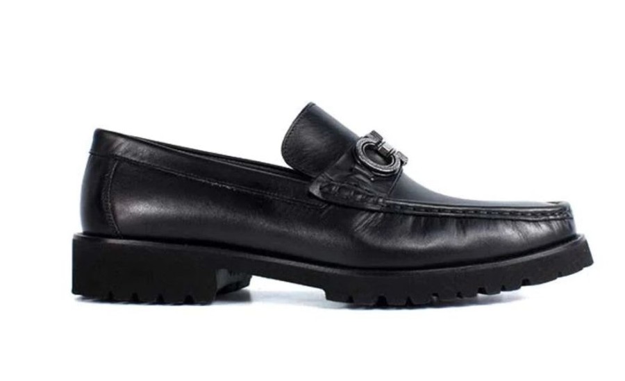 Pelle Style: Newport-C178-Black | Loafers