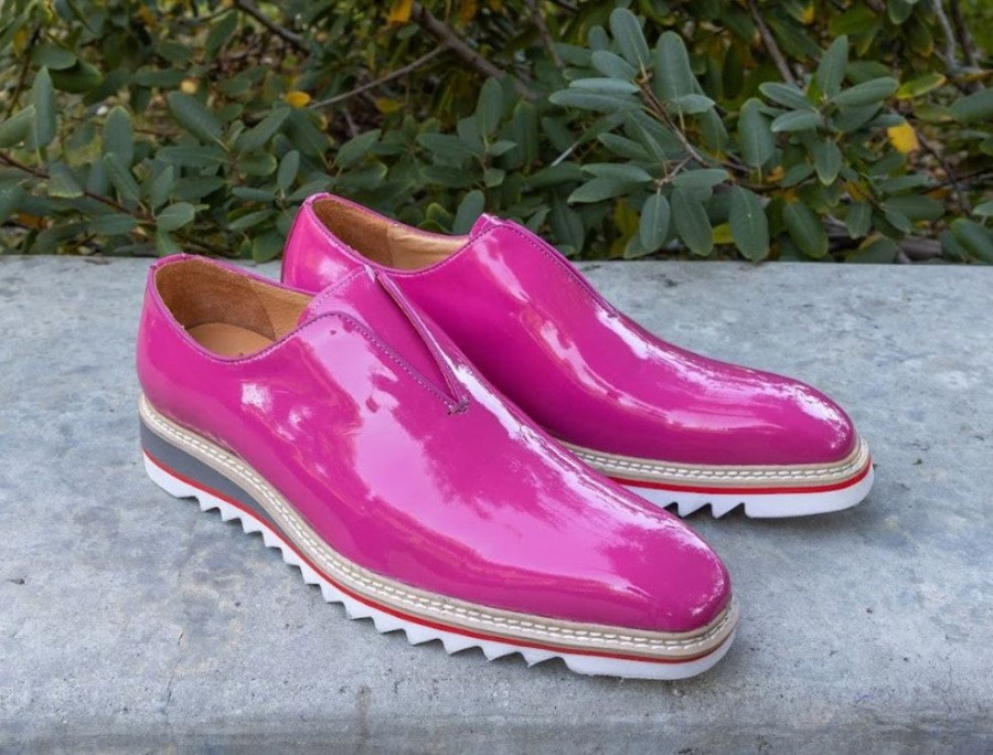 Maurice Style: 550-08P-Fuchsia | Loafers