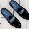 CARRUCCI Velvet Formal Loafer Black | Formal