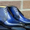 CARRUCCI Calfskin Chukka Boot Blue | Boots