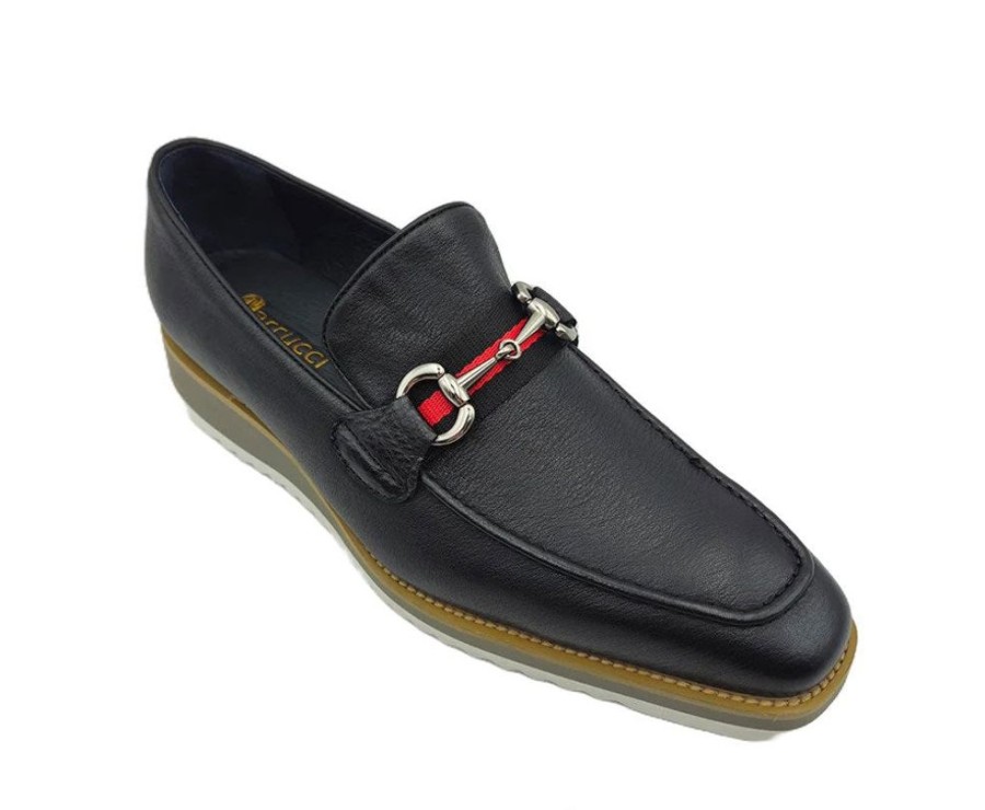 Carrucci by Maurice Style: 515-07R-Black | Loafers