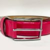 Maurice Patent Leather Belt Fuchsia | Belts