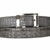 Maurice Baby Crocodile Belt Grey | Belts