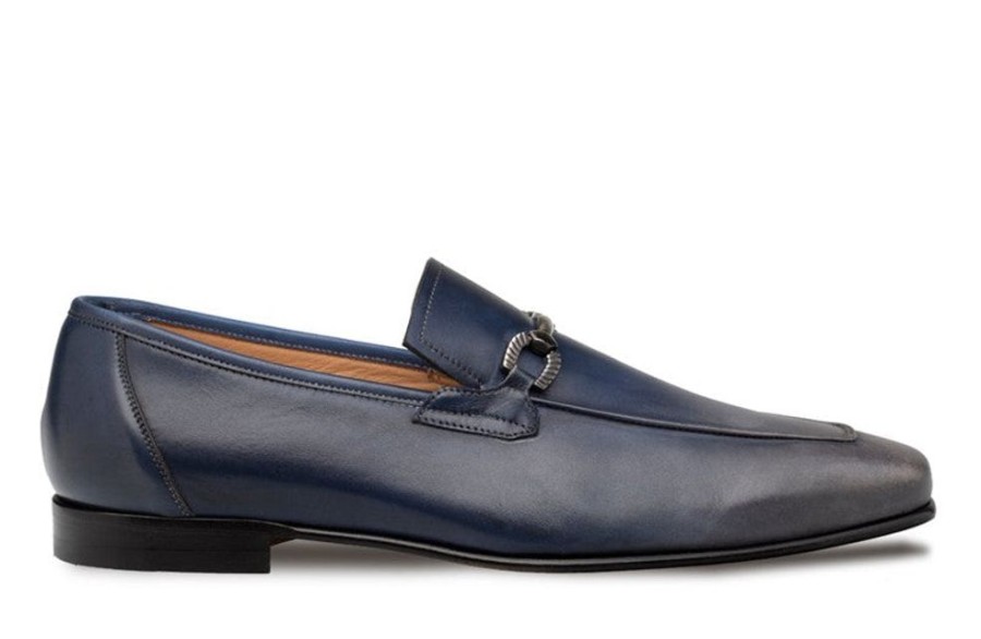 Mezlan Style: Brunello-Blue/Pearl | Loafers