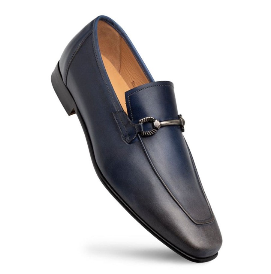 Mezlan Style: Brunello-Blue/Pearl | Loafers