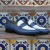 Corrente Style: 4428-Blue/White | Loafers