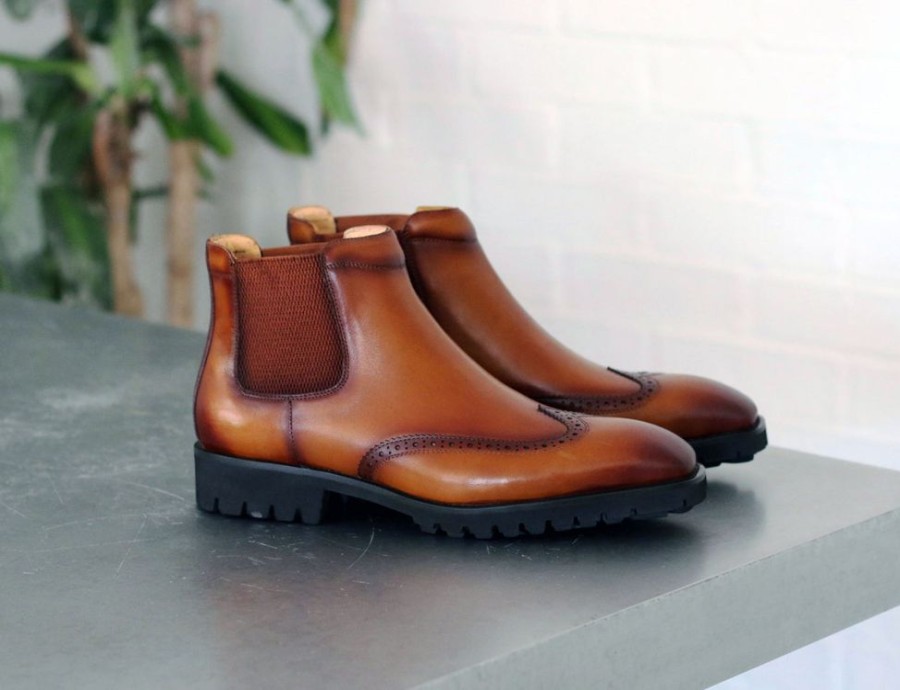 CARRUCCI Style: 515-13-Cognac | Boots