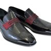 Corrente Corrente Patent Leather Penny Loafer Black | Loafers