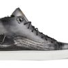 Mezlan Mezlan Etched High-Top Sneaker Grey | Sneakers