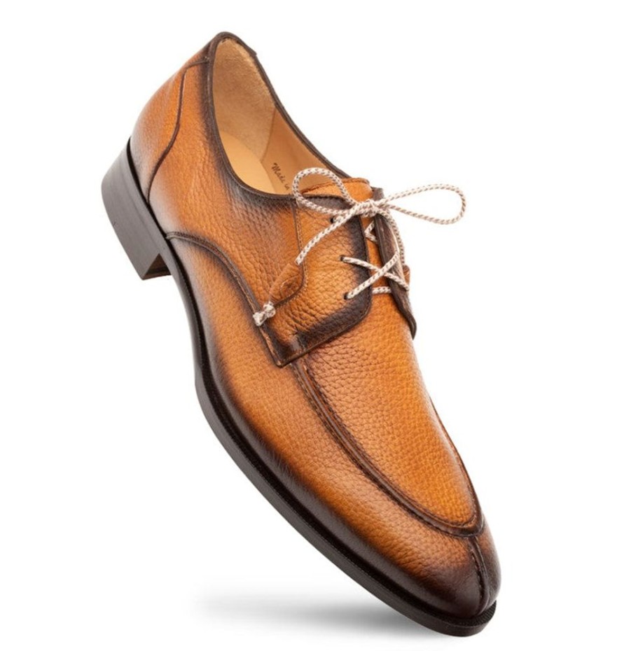 Mezlan Style: Fratello-Cognac | Lace-Ups