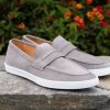 Maurice Suede Slip On Loafer Grey | Sneakers