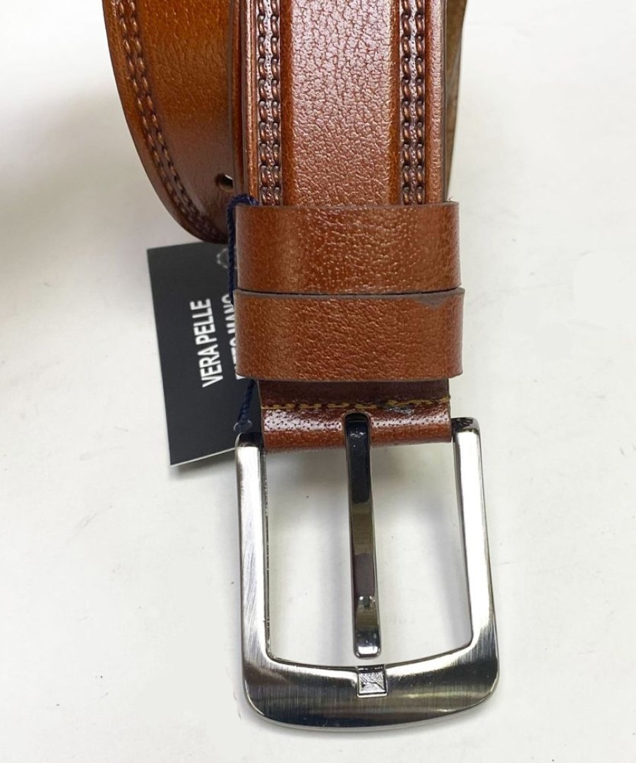 Maurice Leather Belt Brown | Belts