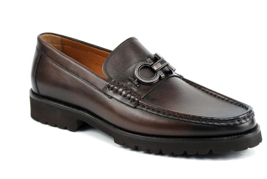 Pelle Style: Newport-C179-Brown | Loafers