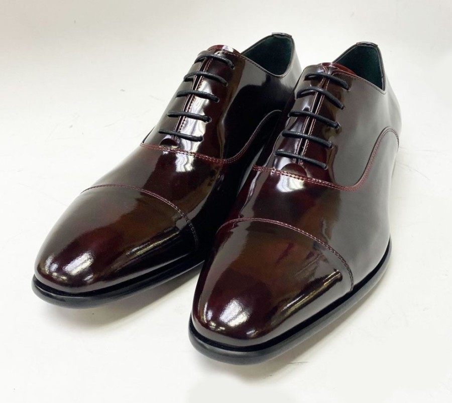 Corrente Brioni-Burgundy | Lace-Ups