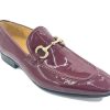 Maurice Style: 308-101P-Burgundy | Loafers