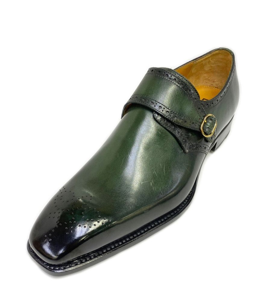 Ugo Vasare Style: 2348-2202-Green | Monkstraps