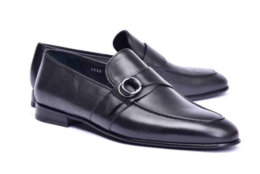 Corrente Style: 6628-Black | Loafers