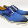 Carrucci by Maurice Style: 515-43-Denim | Lace-Ups