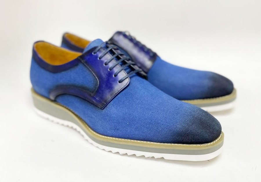 Carrucci by Maurice Style: 515-43-Denim | Lace-Ups