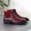 CARRUCCI Style: 515-13-Burgundy | Boots