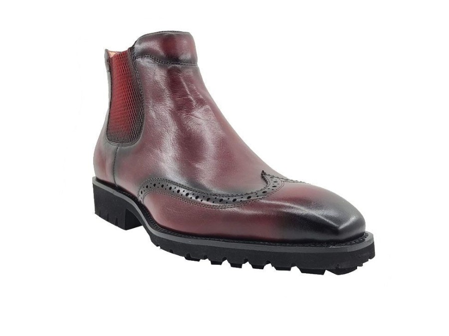 CARRUCCI Style: 515-13-Burgundy | Boots