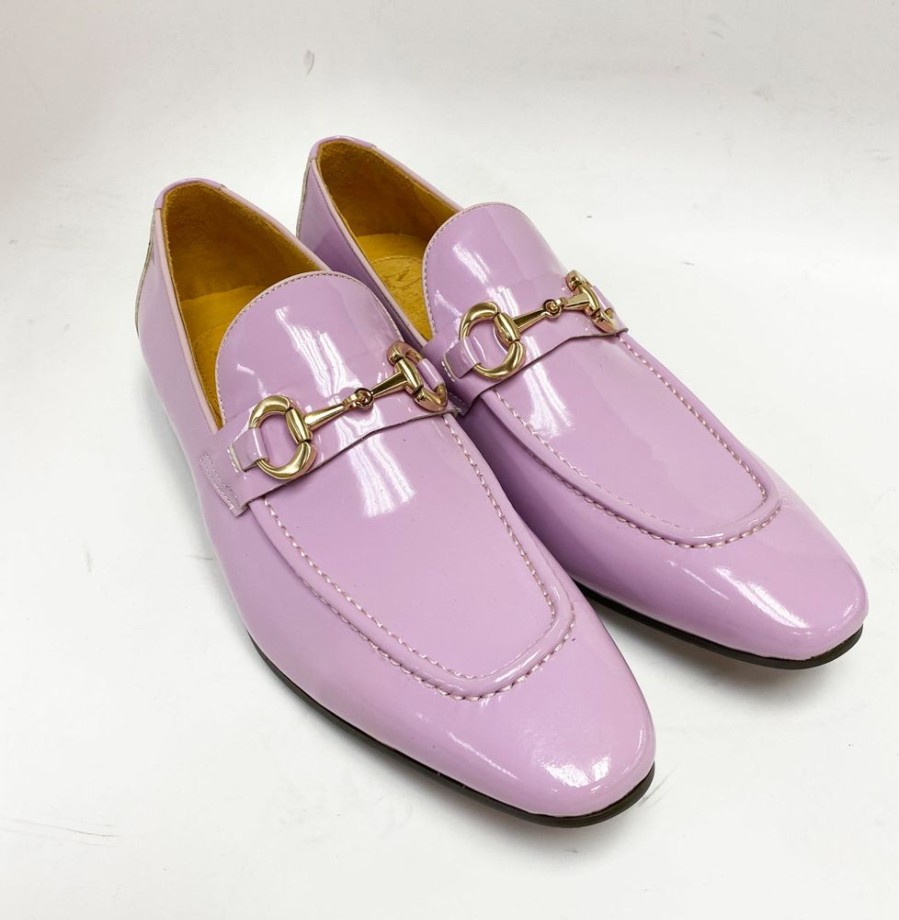 Maurice Patent Leather Belt Lavender/Pink | Belts