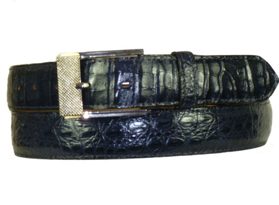 Maurice Crocodile Belt Blue | Belts