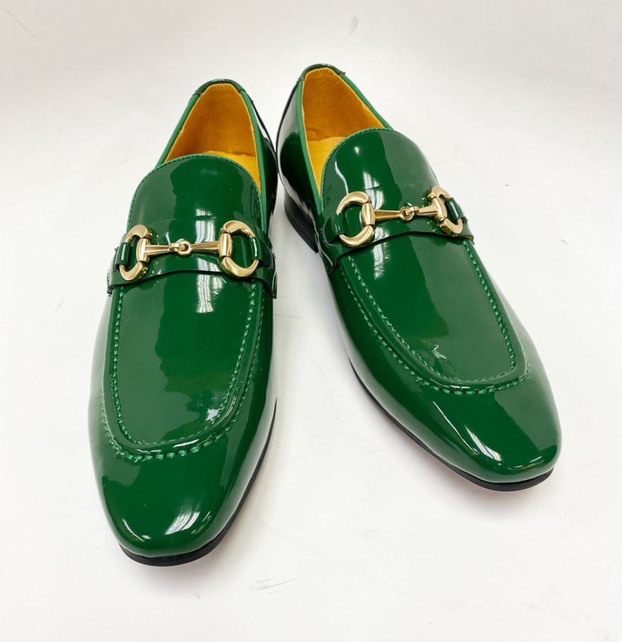 Maurice Style: 308-101P-Green | Loafers