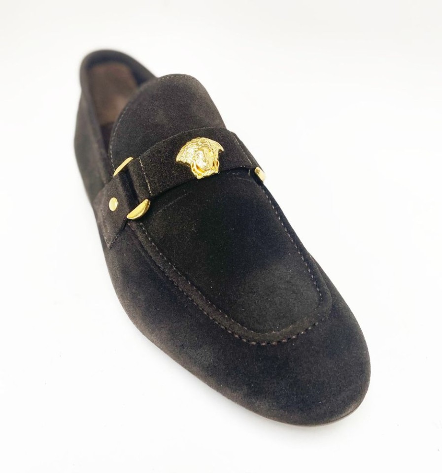 Pelle Pelle Suede Slip-On Loafer Brown | Suede