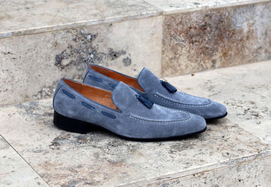 Maurice Style: 1377-05S-Grey | Loafers